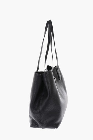 textured leather Tote bag