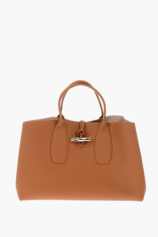 Borsa Tote in pelle martellata