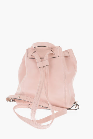 Leather backpack