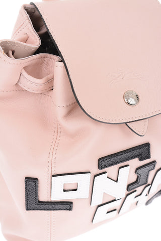 Leather backpack