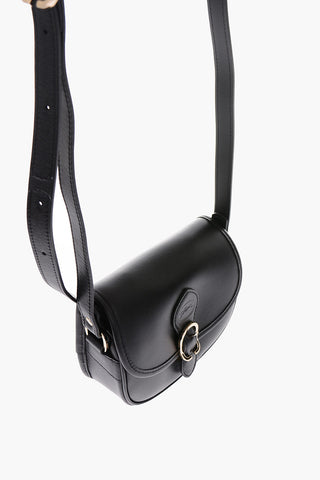 Leather crossbody bag