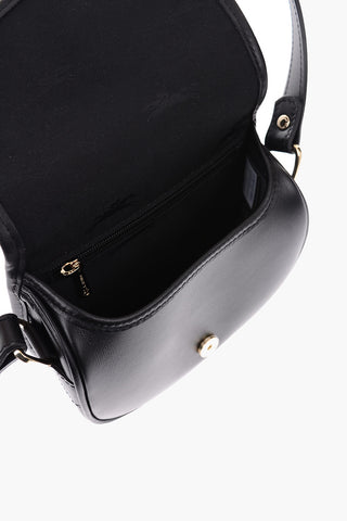 Leather crossbody bag