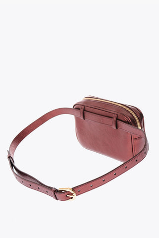 Marsupio STAR in pelle lamè