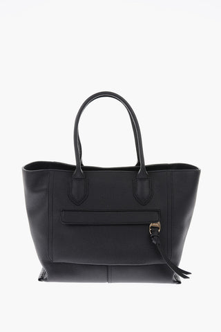 textured leather Tote bag