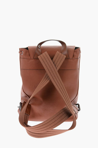 Leather backpack