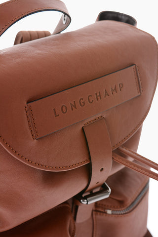 Leather backpack