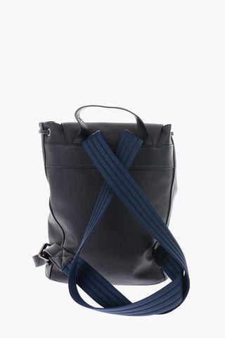 Leather backpack