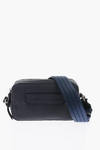 Leather camera bag with removable shoulder strap