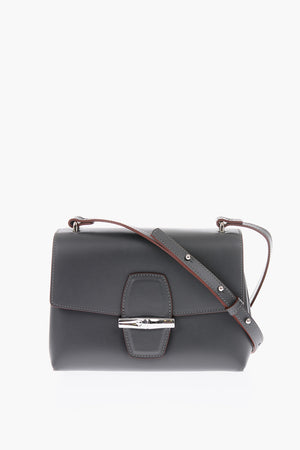 Leather crossbody bag