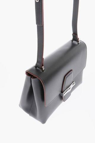 Leather crossbody bag