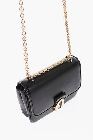 Leather crossbody bag
