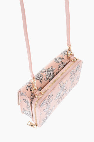 leather crossbody bag with removable wallet