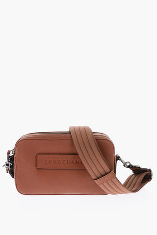 Leather camera bag with removable shoulder strap