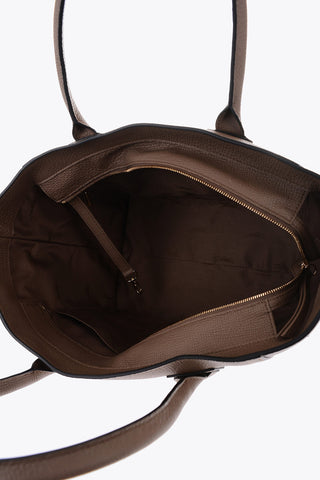 Borsa Tote in pelle martellata