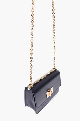 textured leather crossbody bag