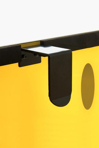 SMILEY printed mini basketball hoop