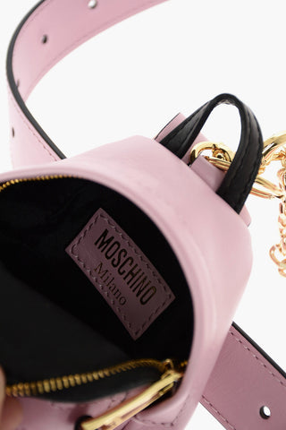 COUTURE! Leather Belt with Pocket Backpack