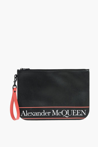 leather pouch with zip closure