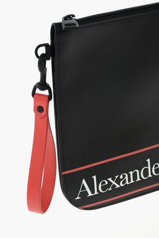 leather pouch with zip closure
