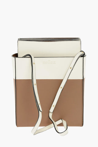 Removable Pouches FILE Leather Shoulder Bag