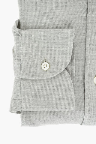 ID Popeline Cotton Shirt with Standard Collar