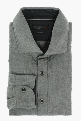 ID Herringbone Cotton SLIM FIT Shirt