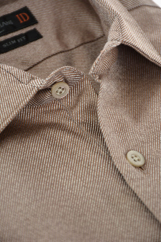 ID Camicia SLIM FIT in Cotone Twill
