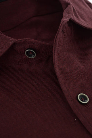 ID Twill Cotton Shirt with Breast-pocket