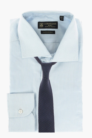 NOBLE SHIRT Camicia Hopsack COTTON SILK