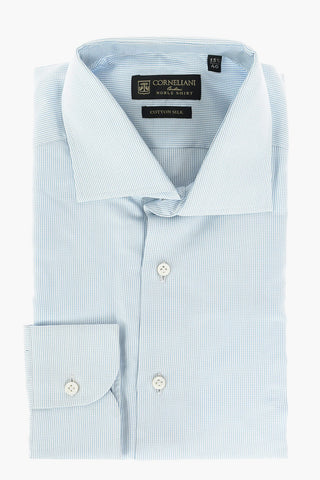 NOBLE SHIRT Camicia Hopsack COTTON SILK