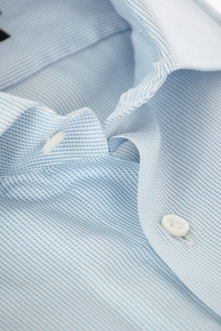 NOBLE SHIRT Camicia Hopsack COTTON SILK