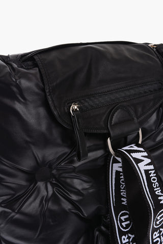 MM11 faux leather GLAM SLAM backpack