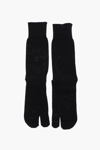 MM1 cotton TABI long socks