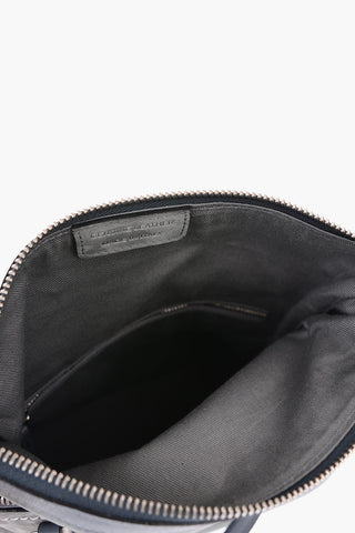 MM11 leather tote bag with removable shoulder strap