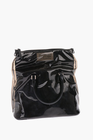 MM11 borsa tote doppio manico con chiusura zip