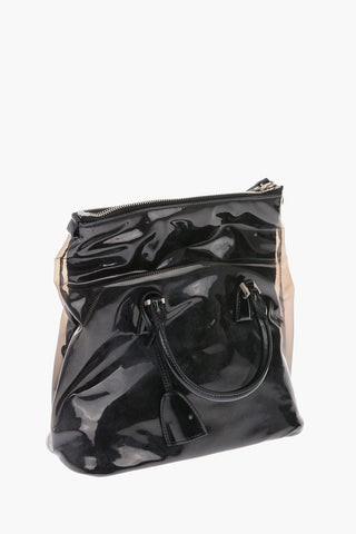 MM11 borsa tote doppio manico con chiusura zip