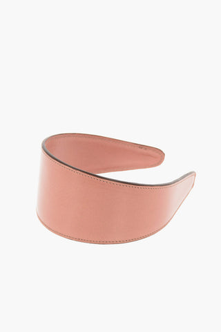 Brushed Leather Maxi Hairband