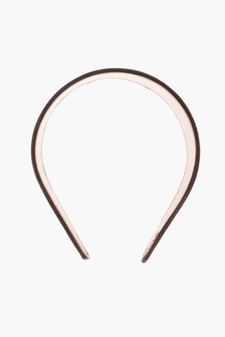 Brushed Leather Maxi Hairband
