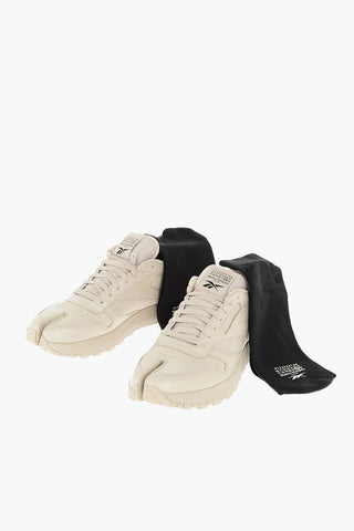 MM22 REEBOK Leather TABI Sneakers with Socks