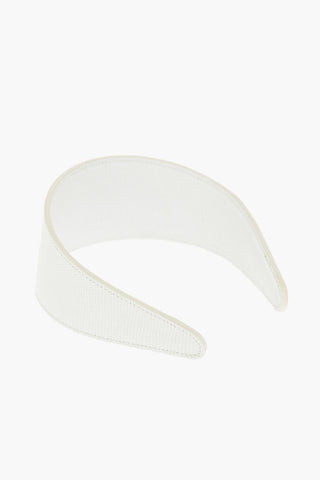 Reptile Printed Leather Maxi Hairband