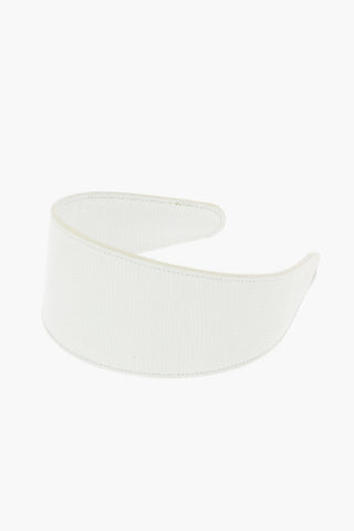 Reptile Printed Leather Maxi Hairband