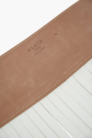 Leather Fringed Belt
