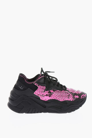 P1THON leather sneakers