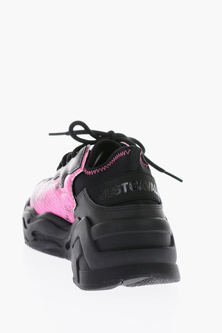 P1THON leather sneakers