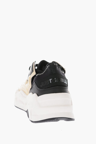 P1THON sneakers in pelle effetto coccodrillo