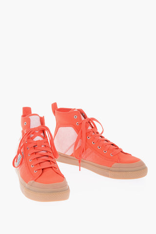 RED TAG Shaded fabric high sneakers