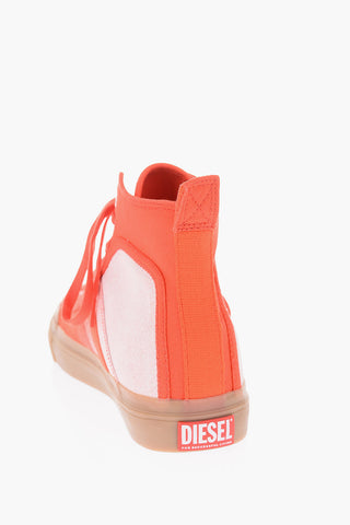 RED TAG Shaded fabric high sneakers