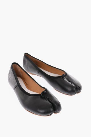 MM22 leather TABI Ballet flats