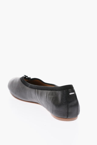 MM22 leather TABI Ballet flats