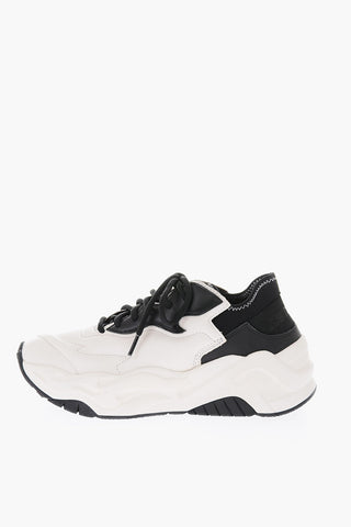 P1THON leather sneakers